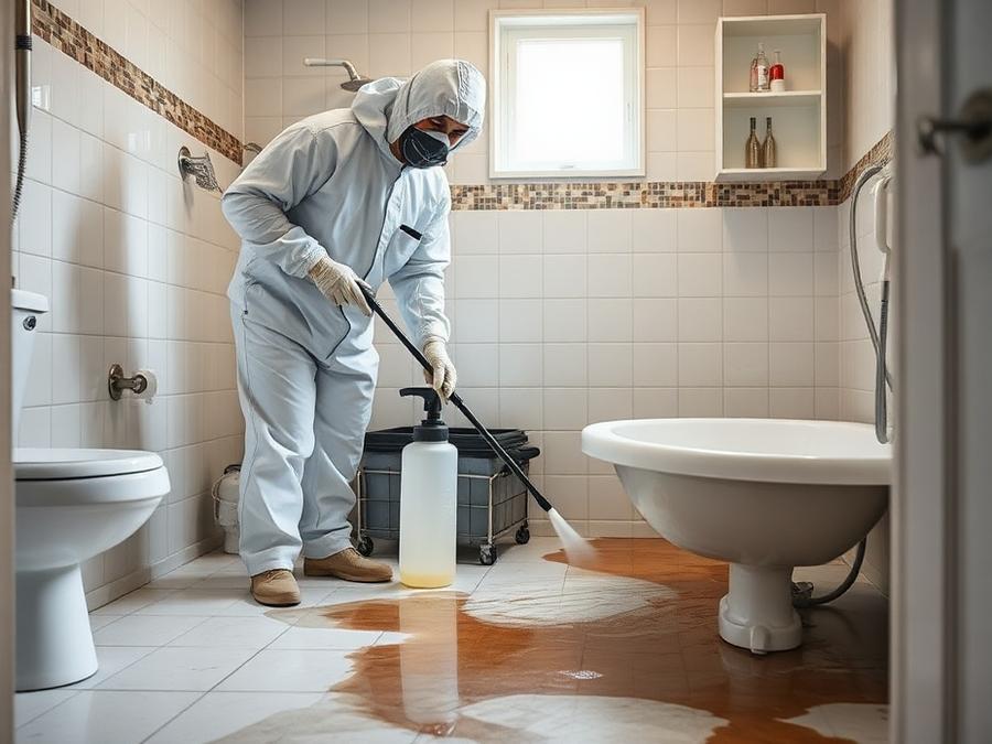 Sewage Backup Cleanup